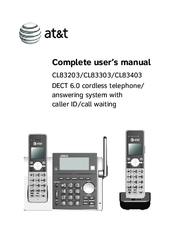 Att Cordless Phone Cl82257 Abridged User Manual